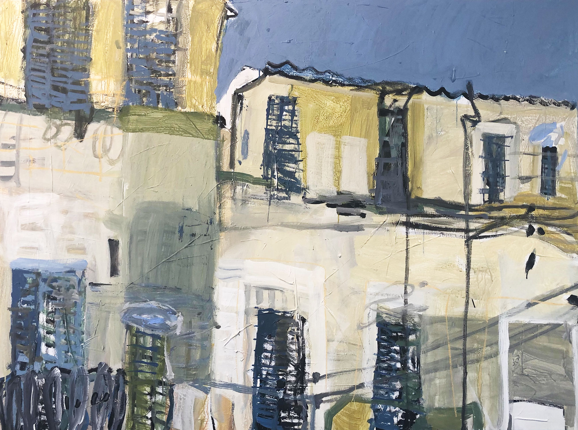 "Felanitx" · 120 x 160 cm · Acryl auf Leinwand 2021