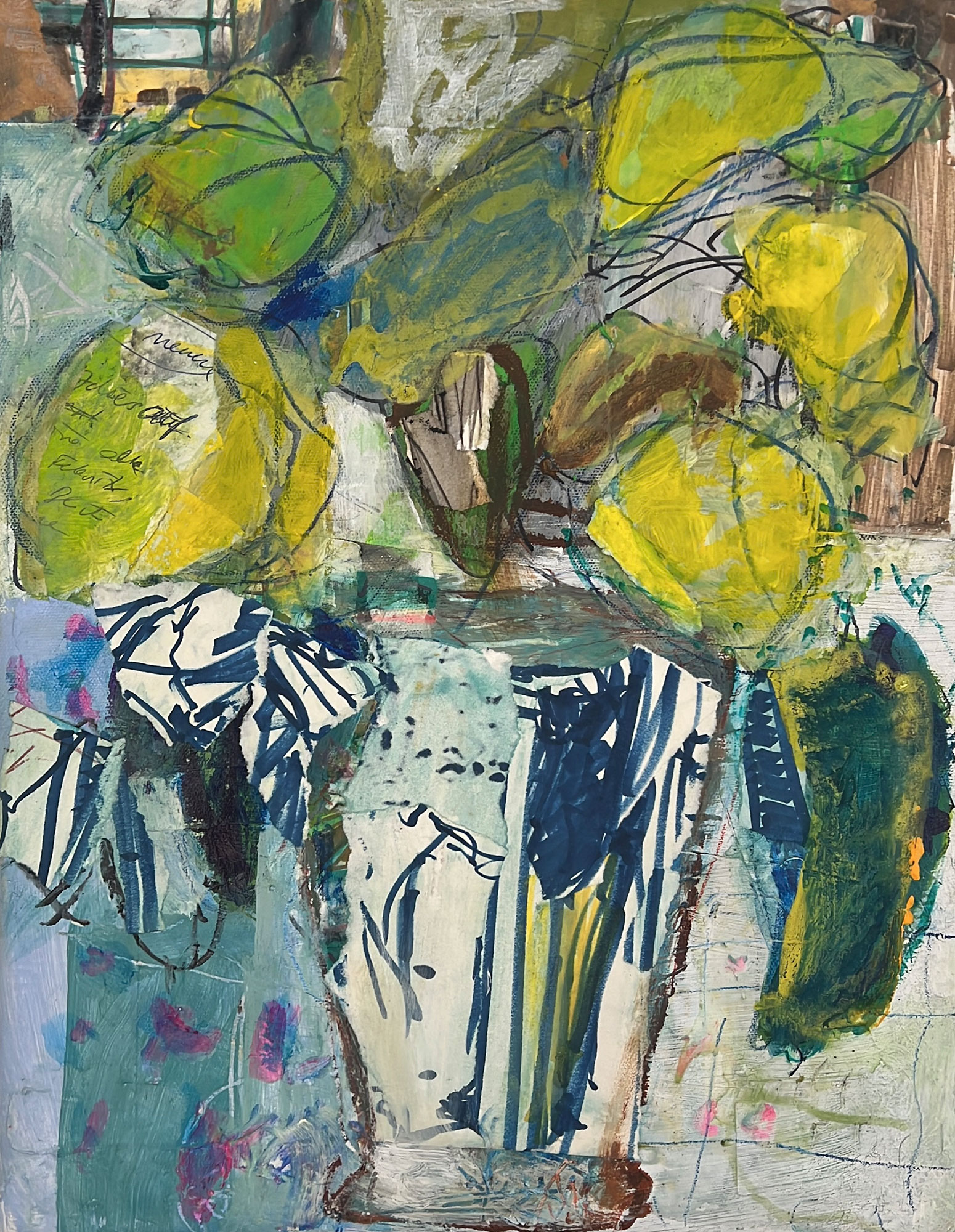 "Nizze" · 60 x 40 cm · Mixed Media on canvas · 2023