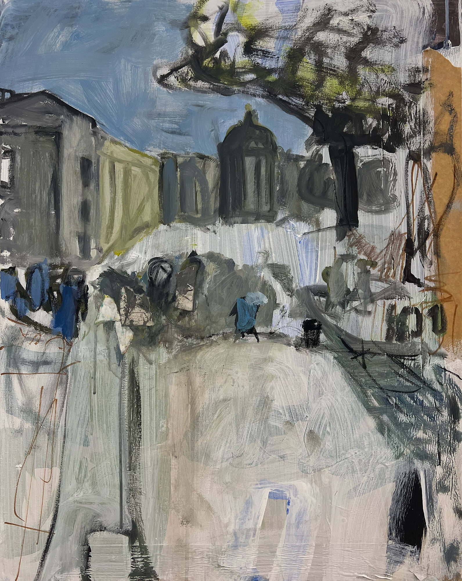 "Roma II" · 80 x 60 cm · Mixed Media on canvas · 2023