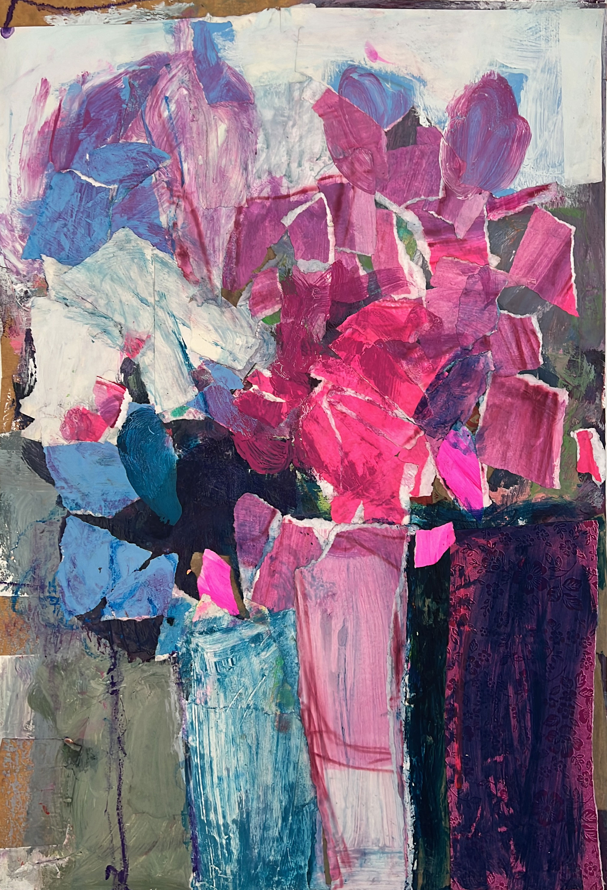 "Rosario" · 40 x 30 cm · Mixed Media on canvas · 2023