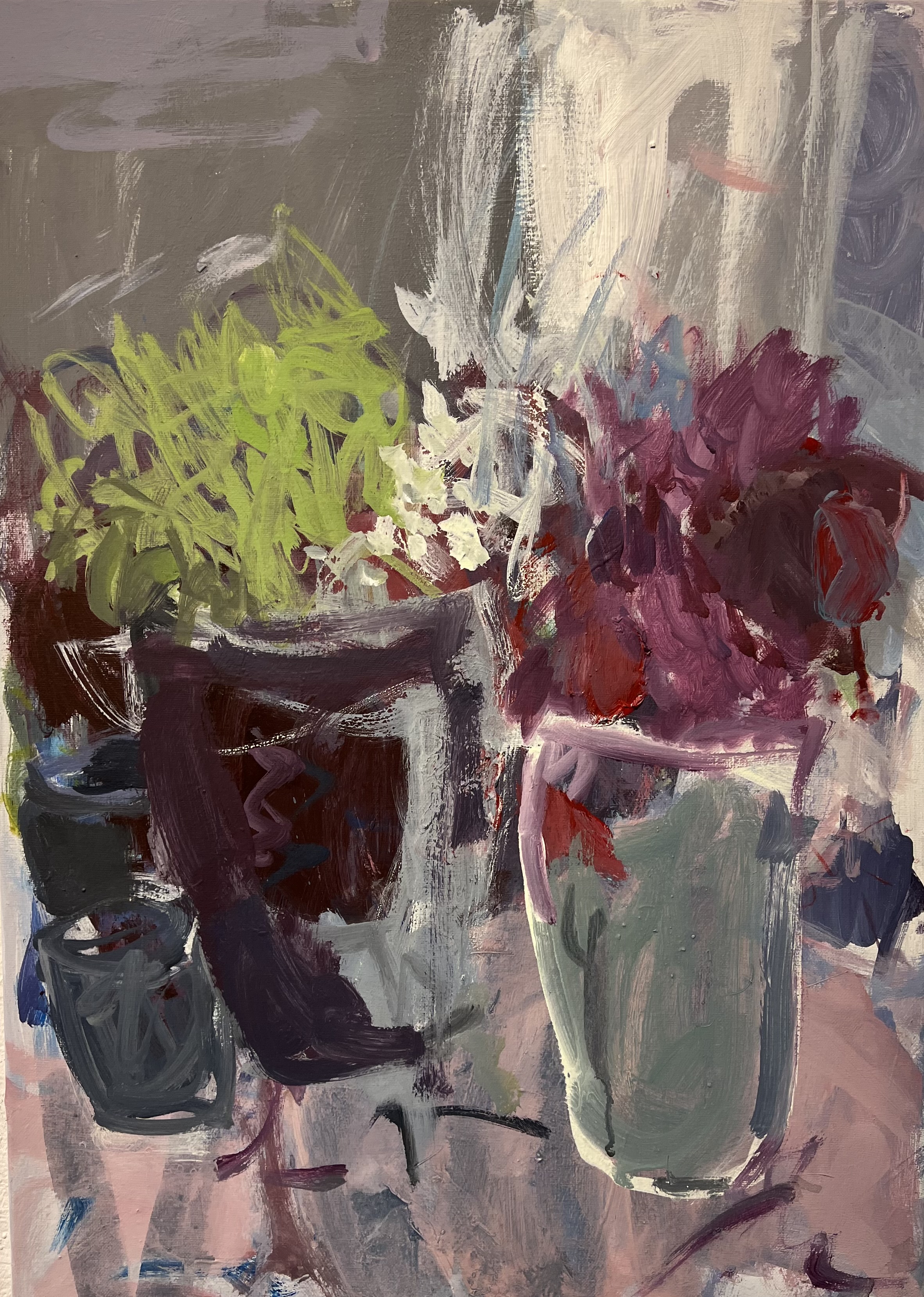 "untitled" · 70 x 50 cm · Acrylic on canvas · 2023