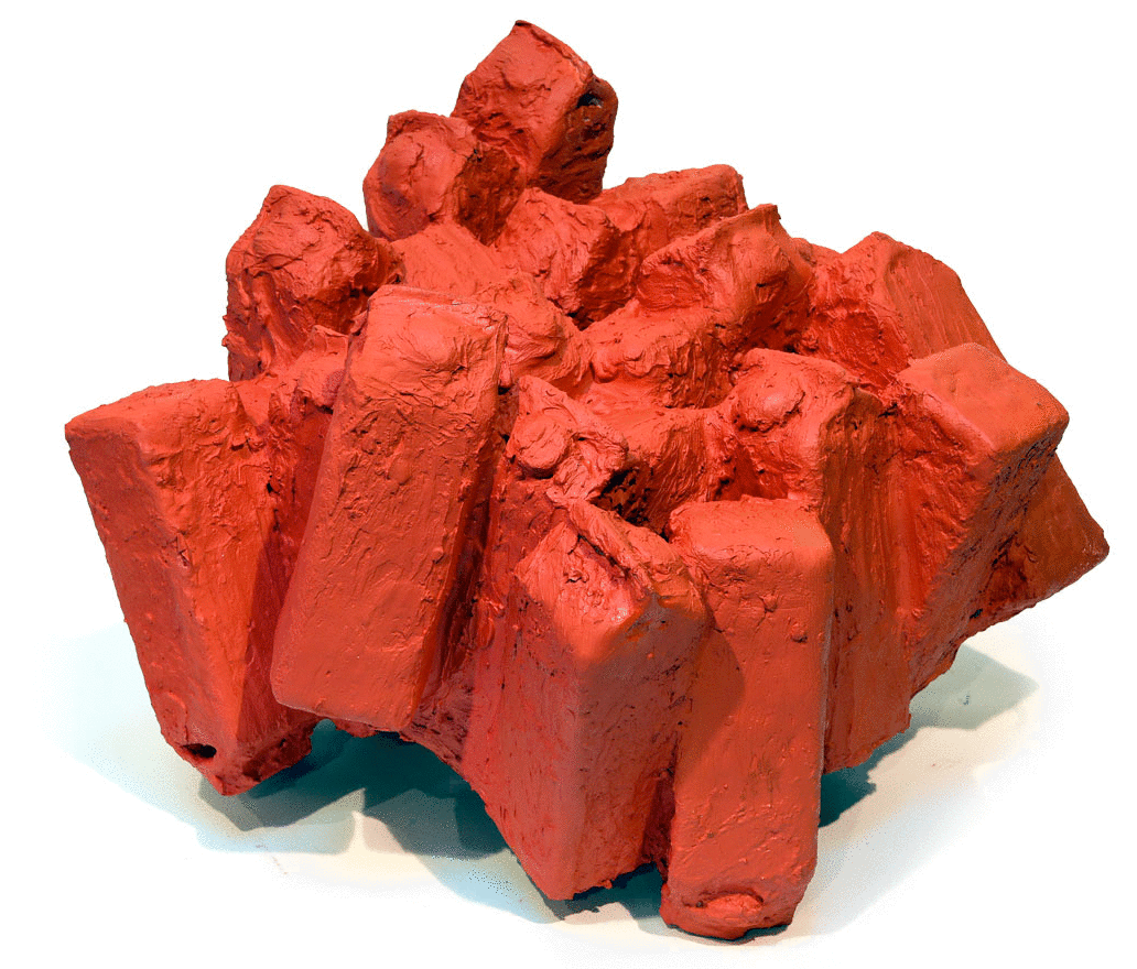 Rotes Milchtütenobjekt