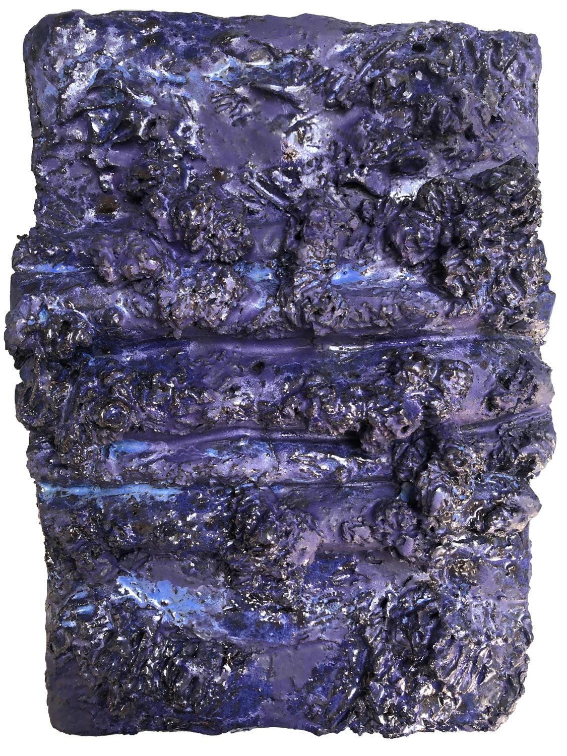 "El Mar" · wall relief · 23 x 38 cm · ceramic 2021
