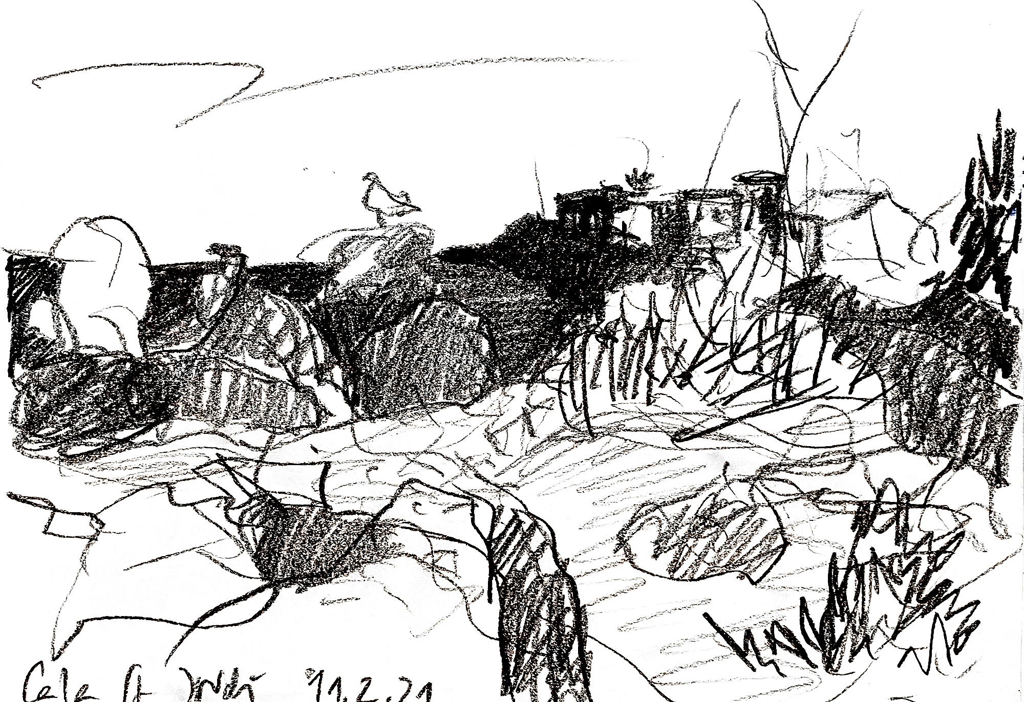 "Cala St. Jordi" · A3 · Graphit · 2021